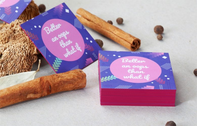 Duplex Business Cards with Painted Edges - Image 7
