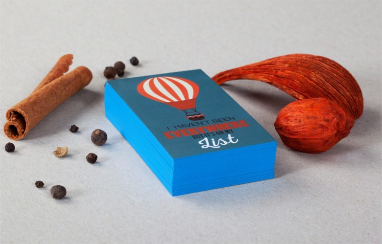 Duplex Business Cards with Painted Edges - Image 8